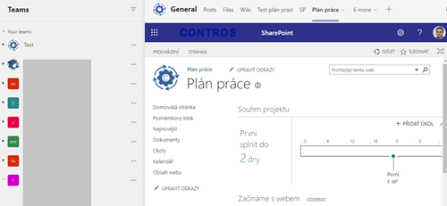 Teams - SharePoint - Project